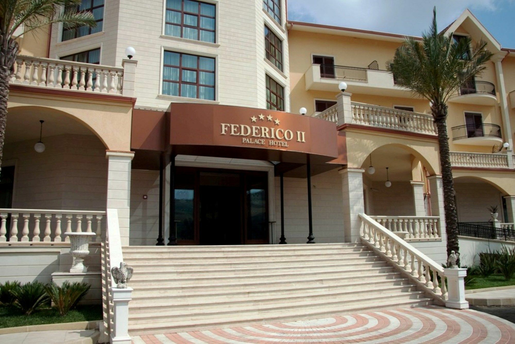 Hotel Federico II Enna Exterior photo
